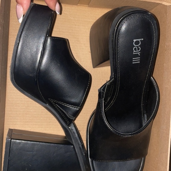 BAR lll European wedge heel, worn 1 / fits more like an 8 - Picture 4 of 5